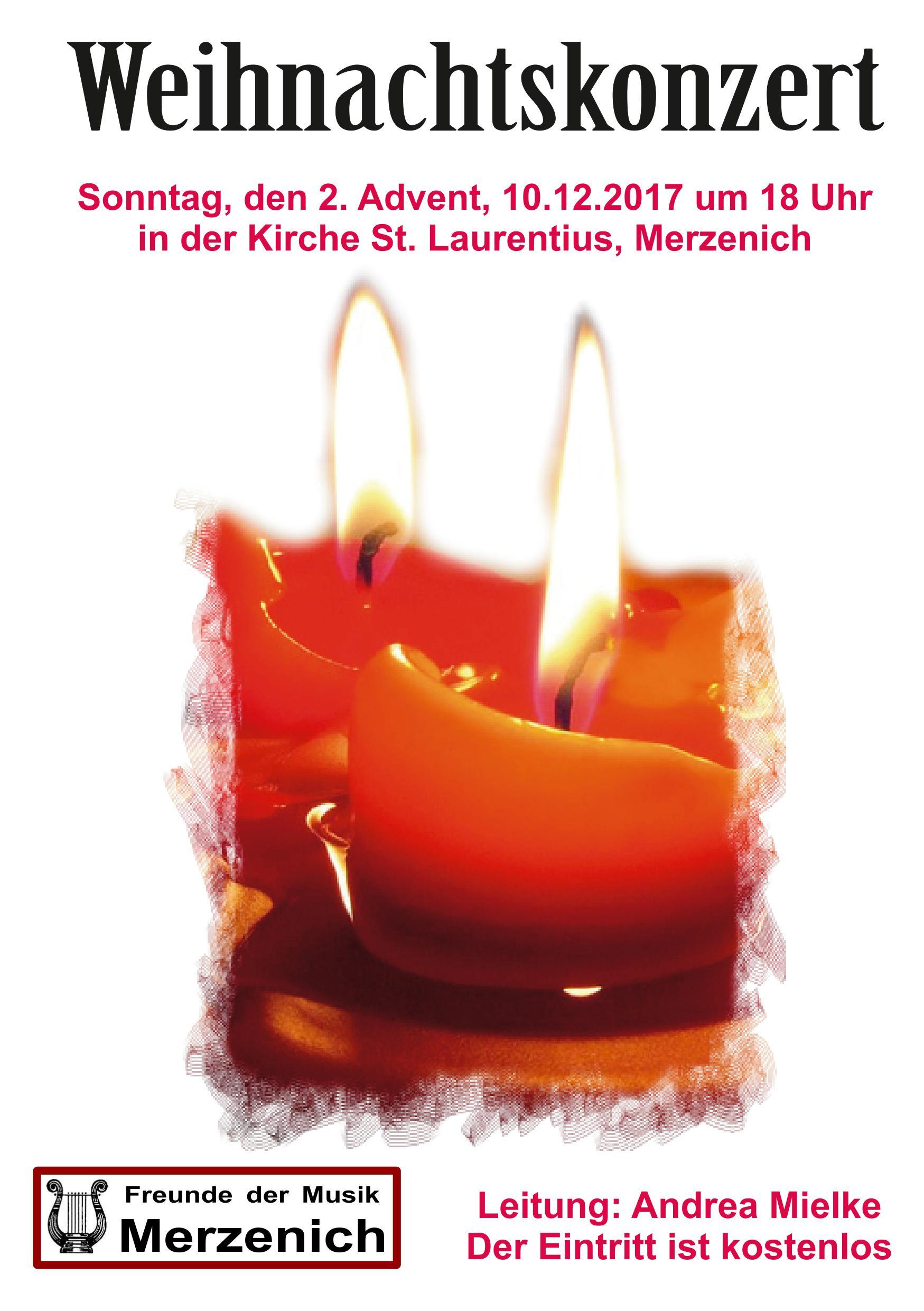 Weihnachtskonzert Freunde der Musik